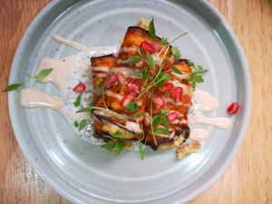 Abubergine Rolls at The Allotment in Manchester