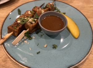 Satay Skewers  at The Allotment in Manchester