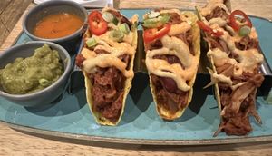 Jackfruit tacos  at The Allotment in Manchester