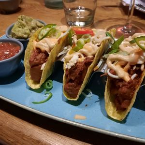 Tacos at The Allotment in Manchester