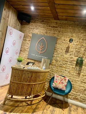 Lovely decor at The Allotment in Manchester