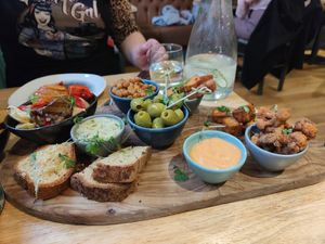 The sharing platter at The Allotment in Manchester