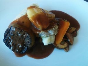 Roast dinner  at The Allotment in Manchester