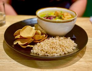 Tofu Laksa £15  at The Allotment in Manchester