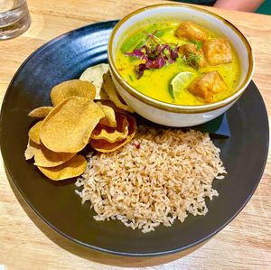 Tofu Laksa £15  at The Allotment in Manchester