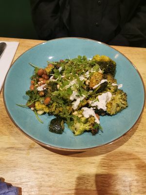 Broccoli salad at The Allotment in Manchester