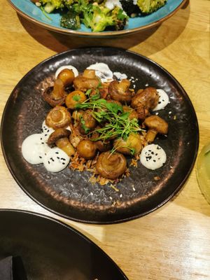 Maple miso mushrooms at The Allotment in Manchester