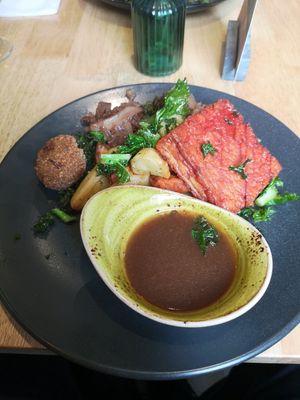 Tofu roast at The Allotment in Manchester