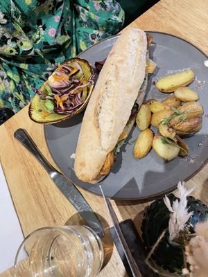 Bahn mi sandwich   at The Allotment in Manchester