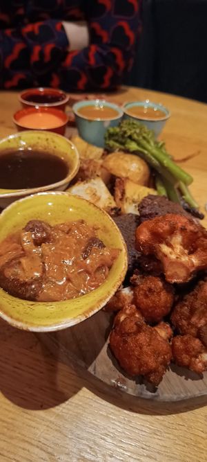 AMAZING sharing platter at The Allotment in Manchester