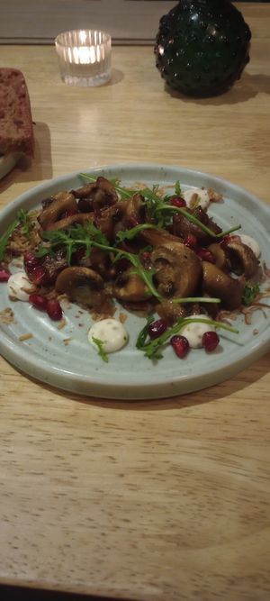 Maple miso mushrooms at The Allotment in Manchester