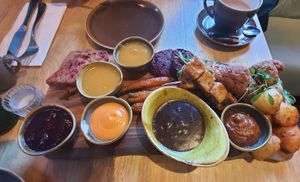 The sharing platter at The Allotment in Manchester