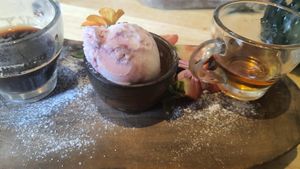 One of the desserts at The Allotment in Manchester