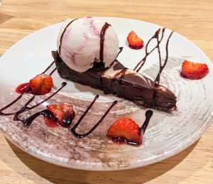 Coconut and Chocolate Tart - £6.50 at The Allotment in Manchester