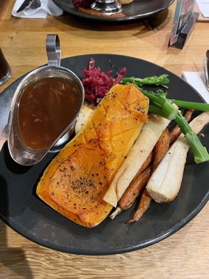 Sunday roast  at The Allotment in Manchester