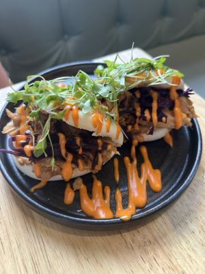 Bao buns  at The Allotment in Manchester
