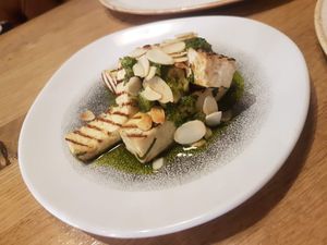 Griddled tofu  at The Allotment in Manchester