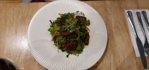 Tempeh starter at The Allotment in Manchester