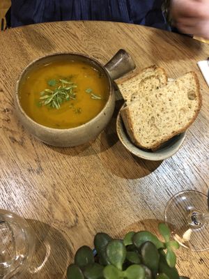 Carrot and coriander  at The Allotment in Manchester