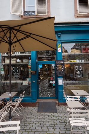 Outside  at PUR etc - Grand Rue in Strasbourg