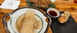 Radish that looks very simple but yet flavourful with natural sweetness  at Chakra Space in Macau