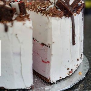 Ice Cream Cake by the Slice at Say Hello Sweets in Vancouver