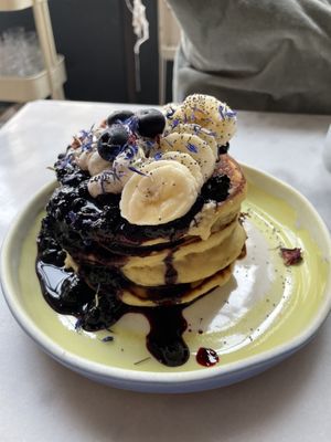 Pancakes (gf!)  at Joy Healthyfood in Montpellier
