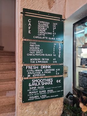 Drinks   at Joy Healthyfood in Montpellier