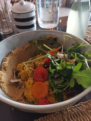 Tofu brouillé at Joy Healthyfood in Montpellier