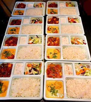 Lunch set at Smrat Pure Veg - Hung Hom in Kowloon