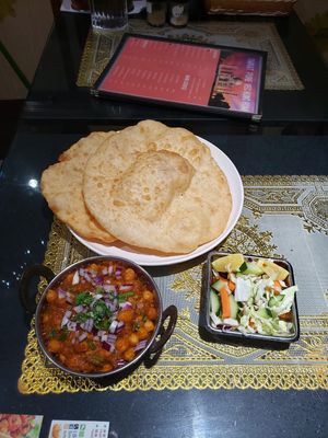 Chana puri special  at Smrat Pure Veg - Hung Hom in Kowloon