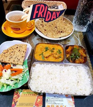 Friday lunch set at Smrat Pure Veg - Hung Hom in Kowloon