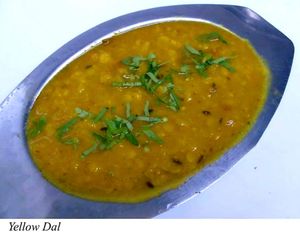 Yellow daal at Smrat Pure Veg - Hung Hom in Kowloon