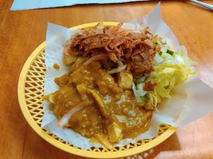 Vegan Donner at The Veggie Chippy in Birmingham