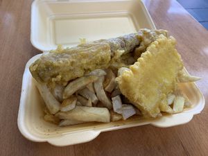 Yum yum  at The Veggie Chippy in Birmingham