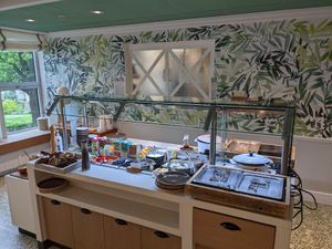 Breakfast buffet at Le Monastere des Augustines - Le Restaurant in Quebec