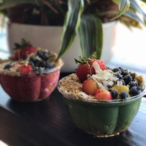 all smoothies can be bowl'd up at Raw Remedy in Palm Springs