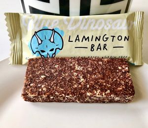 Lamington bar at Greenheart Organic Farms in Dubai
