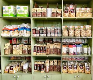 Pasta at Greenheart Organic Farms in Dubai
