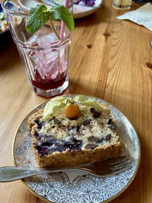 Blueberry Almond Cake  at ATAYA in Berlin