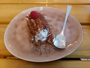 Dessert for the vegan brunch at ATAYA in Berlin