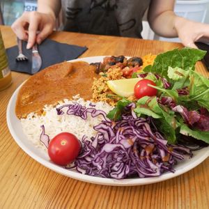 Ashanti, peanut based stew at ATAYA in Berlin