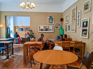 Inside of Ataya Caffe at ATAYA in Berlin