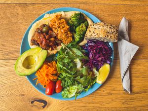 Hummus Plate  at ATAYA in Berlin