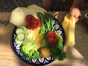 Avocado plate  at ATAYA in Berlin