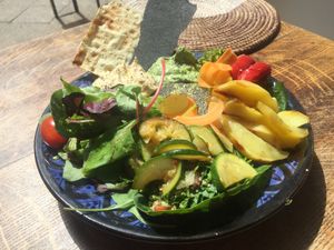 Hummus avocado  at ATAYA in Berlin