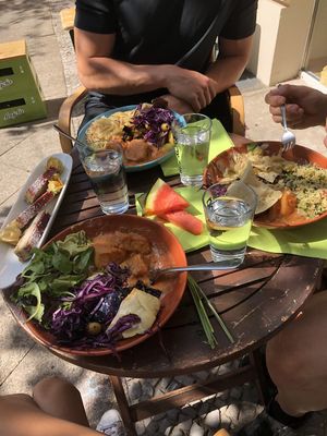 Our 1st round of food for the brunch! at ATAYA in Berlin