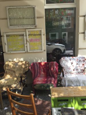 Outside at ATAYA in Berlin