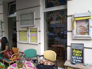 Outside at ATAYA in Berlin