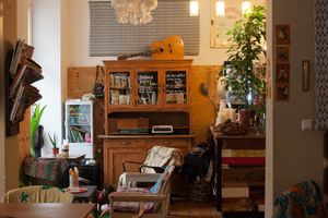 Cosy corner at AtayaCaffe in Berlin at ATAYA in Berlin